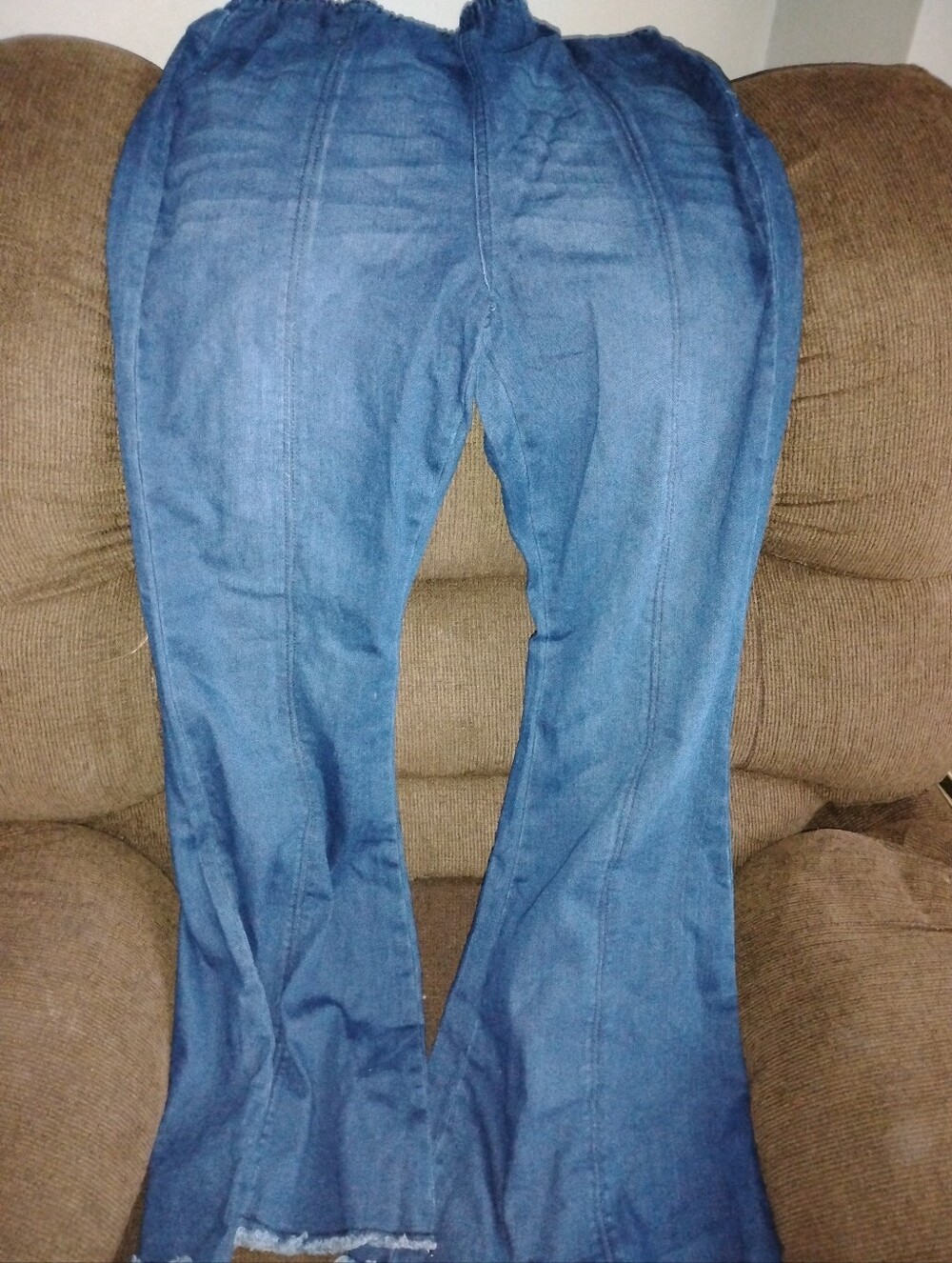 No Boundaries Dark Blue Flare Jeans